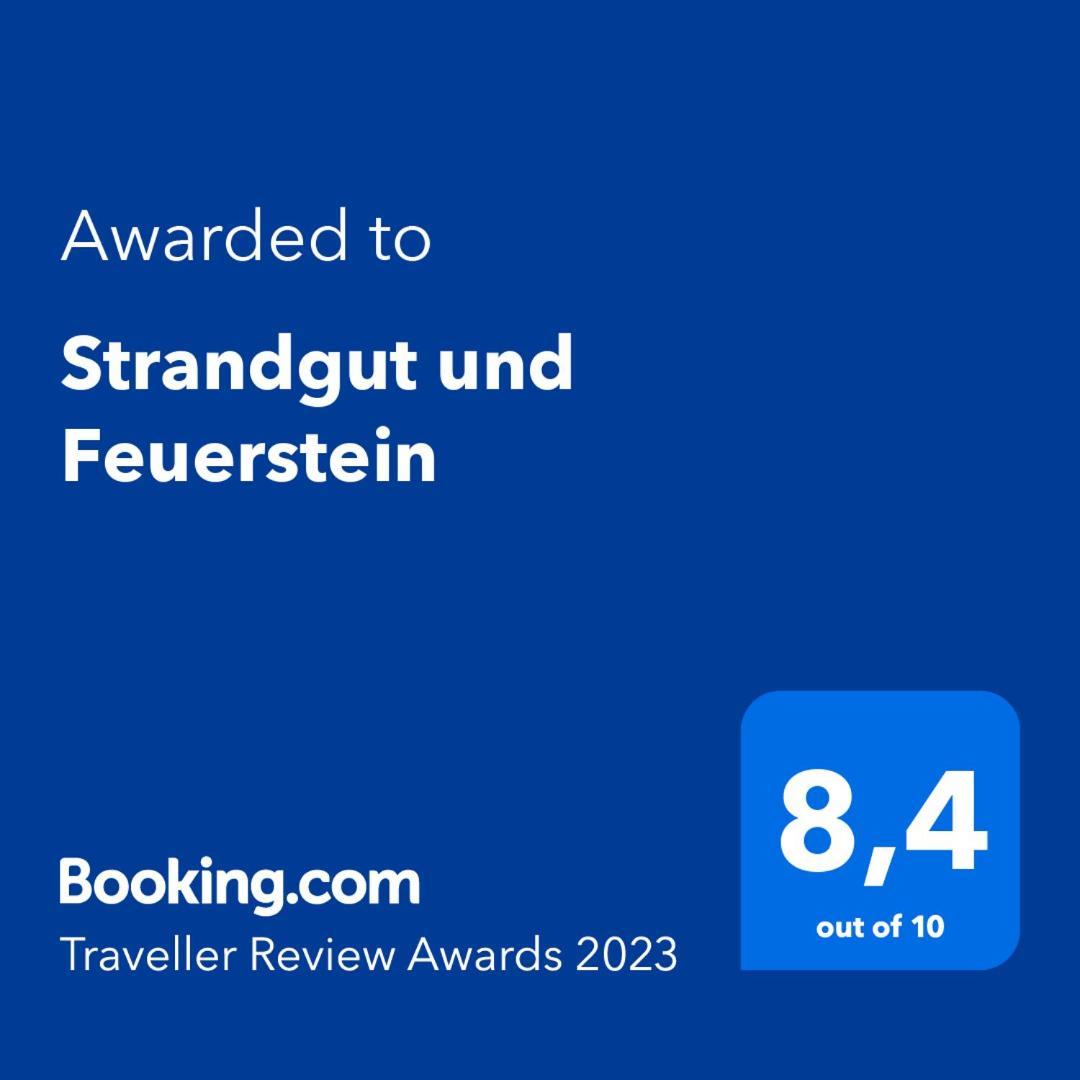 Strandgut Und Feuerstein Gustow  Extérieur photo